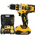 58Vf 3P Akülü 84 Parça Çift Batarya Vidalama Matkap Seti