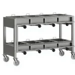 8 Tray Cream Trolley