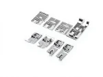 16 Piece Household Family Sewing Machine Complete Foot Set - Image 7