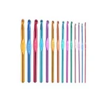 2-8 Number Crochet Yarn Set with Metal Handle
