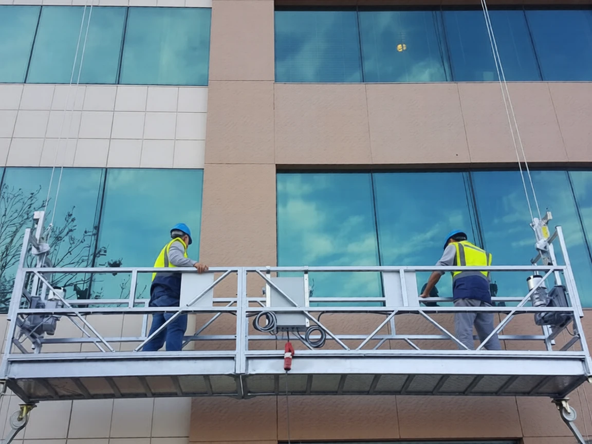 vve4y3mc85rmt0cw7advsttx0m 2500 Kg Electric Suspended Scaffolding - Image 1