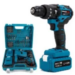 Double Battery 88V 5Ah 84 Piece Battery Impact Drill Set