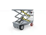 400 Kg 158 Cm Fully Electric Mobile Scissor Lift Platform - Image 7