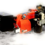 350-1430 Kw Double Stage Monoblock Gas + Diesel Burner