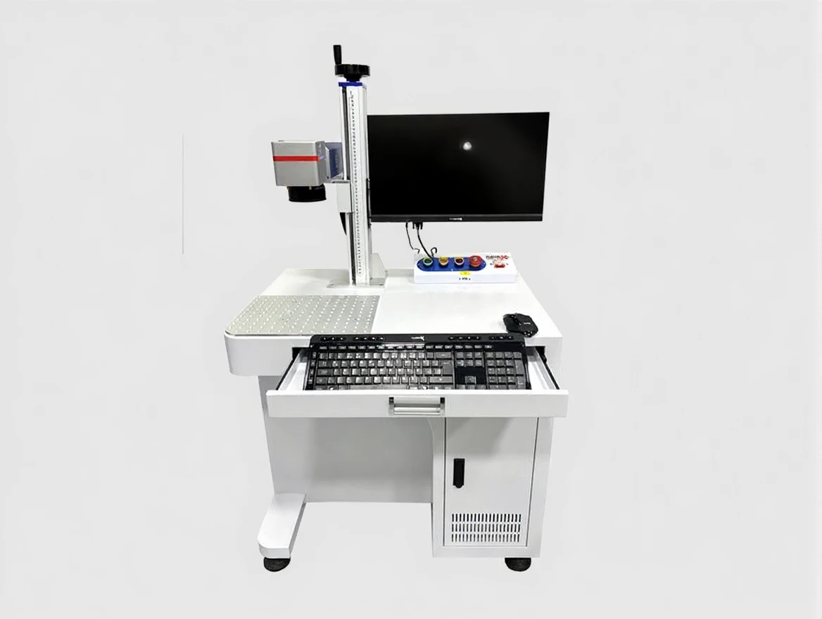 w2wrk7zgjnrmt0cvdrsamhgft8 50W Raycus QB Fiber Laser Marking Machine (Built-in Computer - RNM50W) - Image 1