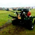 9 Hp 60 Cm Aerator Grass Root Aeration Machine