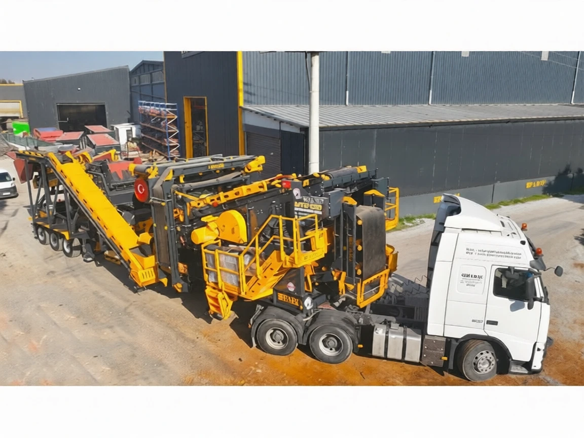 w4p3q9bvadrmt0cwajw9b35s9r 200-300 Tons/Hour Mobile Crushing and Screening Plant (Sand Machine) - Image 1