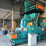 2 Turbine 700mm Marble Sandblasting Machine