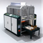 Automatic Stretch Wrapping Machine with Slicer