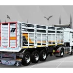 3 Dingilli Kapaklı Kasa Treyler