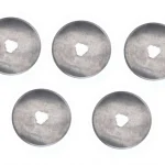 45MM (5 Pieces 45Mm) Round Blade Rotary Cutter Fabric Cutter Spare Blade