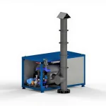 Endüstriyel Kızgın Yağ Isıtma Ünitesi