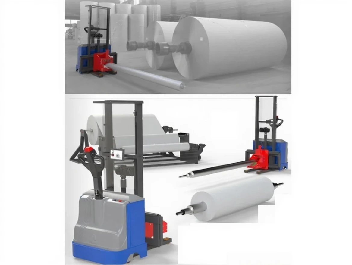 wcyjx6h3psrmr0cvbrkvffvrpr 1.5 Ton 350 Cm Semi-Automatic Roll Coil Stacking Machine - National Model - Image 1