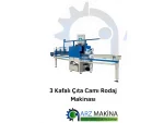 3 Kafalı Çıta Camı Rodaj Makinası - Image 4