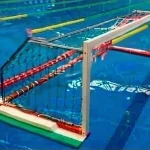 Art PPNR Official Water Polo Floating Goal and Goal Net for Matches