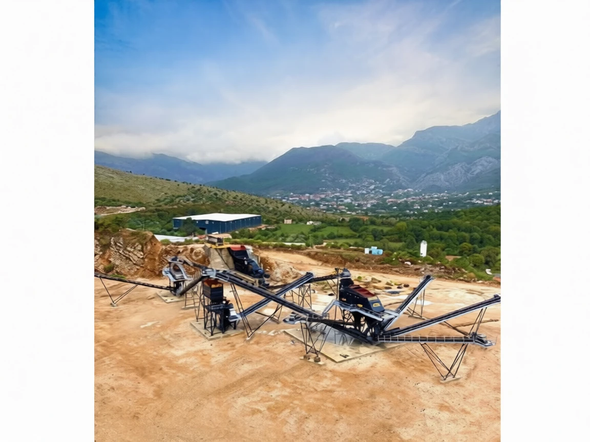 wkrex1s3sdrmr0cwambbk1q650 STATIONARY TYPE 300-400 T/H CRUSHING & SCREENING PLANT - Image 1