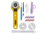 45 mm Fabric Leather Paper Roulette Cutter Scalpel Ruler Kraft Set