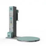 3 Motors Pre-Stretching Automatic Pallet Stretch Wrapping Machine