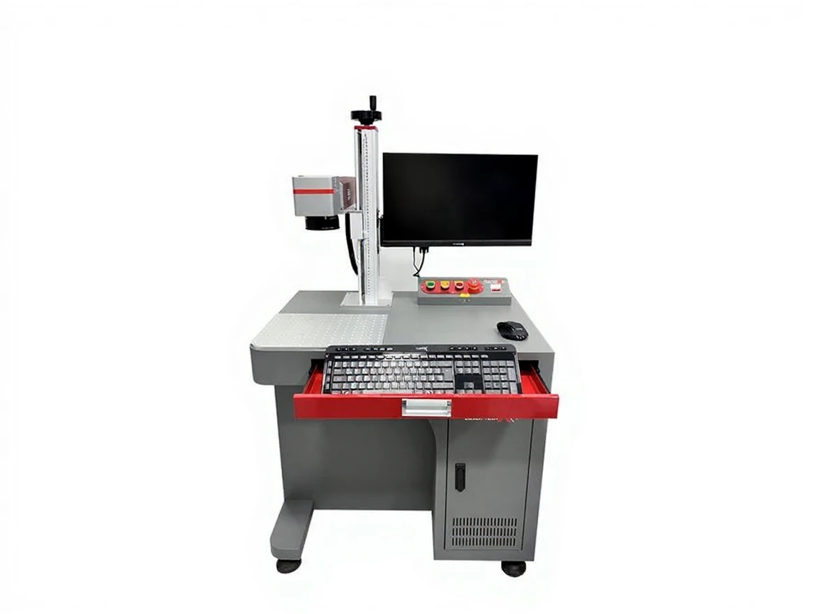 wq1bs8j6dhrmy0cvdrybtpyjy8 30W Raycus Q Fiber Laser Marking Machine (Internal Computer - RNM30QK) - Image 1