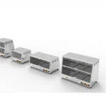 3 Compartment Fryer Crispy Chicken Hot Holding Unit