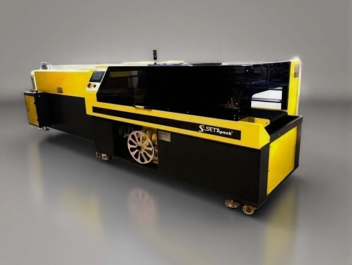 wsxv5pbgd5rm80cts0vaw00hc0 350 x 150 Mm 100 Pack/Minute Fully Automatic Shrink Machine - Image 1