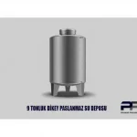 9 Ton Vertical Stainless Food Stock Tank