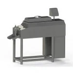 Horizontal Kashar Cheese Drying Roasting Machine