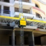 Moving Facade Platform - Mobile Scaffolding - Automatic Scaffolding - Single Column Rental Facade Platform