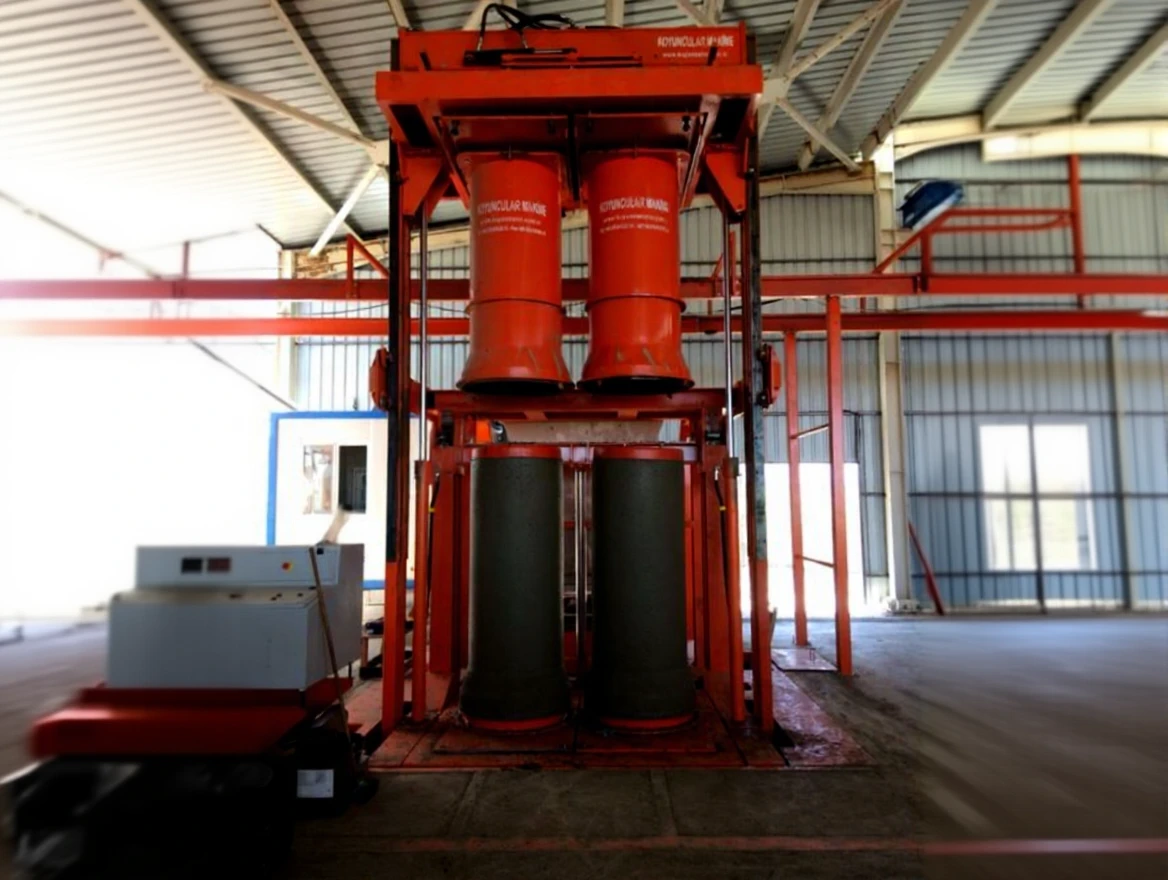 wxgbx4jd55rm80cv649t5x1g2c Ø800 mm New Generation Concrete Pipe Machine - Image 1