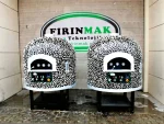 180x180 cm Fixed Base Gas Pizza Oven - Image 3