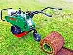 6.5 Hp 34 M / Min Multi-Functional Roller Lawn Mold Cutting Machine