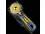 RS 60mm Round Blade Fabric Leather Vinyl PVC Paper Rotary Cutter and 5 Replacement Blades - Image 4