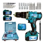 88V 12Ah Professional 5 Pilli Şarjlı Akülü Matkap