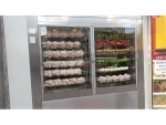 24 Şişli Natural Gas and LPG Double Showcase Chicken Rotisserie Machine