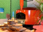 100x100 cm Rotating Base Electric Pizza Oven - Image 4
