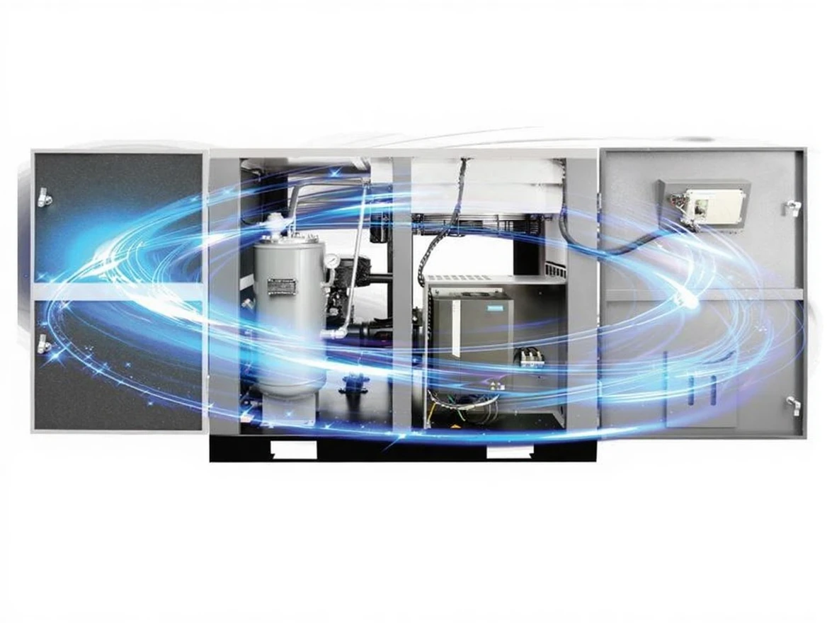 xecdv1b41hrmc0cv2h9awz1vam 100 Hp 75 kW Inverter Compressor - Image 1