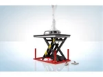 1 Ton 760 Cm Rampalı Sabit Scissor Lift Loading Platform - Image 4
