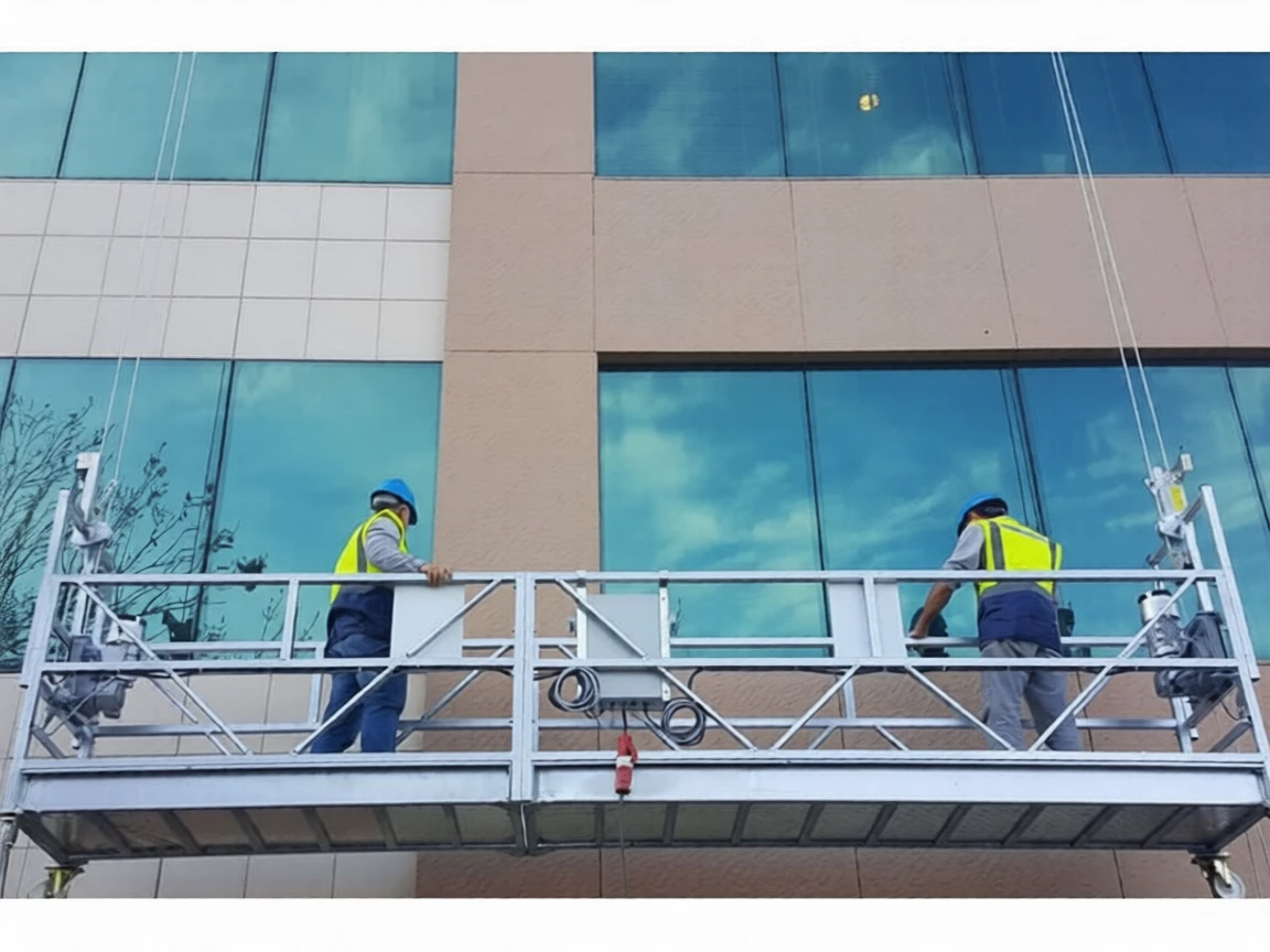 xf1pqd0g9nrmt0cw7ae958wkmc 2000 Kg Elektrikli Asma İskele - Image 1