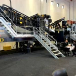 60-100 Ton / Hour Mobile Tertiary Jaw Crusher