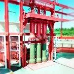 1500 mm Multiple Mold Concrete Pipe Machine