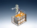 30 Meters / Min Exterior Freight And Person Elevator - Image 4