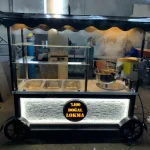 Manufactured Mobile Lokma-Tulumba Dessert Cart and Counter