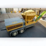 Ø2400 mm Mobile Wood Root Crushing Machine