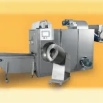75-100 Kg/Hour 3-Band Nut Roasting Machine