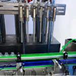 100-1000 Ml 6-Nozzle (800-2500 Pieces / Hour) Stainless Steel Automatic Liquid Filling Machine