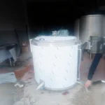 1 Ton Süt Kaynatma Pişirme Kazanı