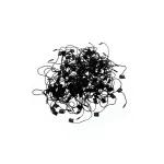 1000 Pcs Self Locking Rope String Cord Clothing Price Tag Label