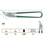004 Right Curved Body Cutting Scissor