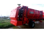 Solid Fertilizer Spreader Trailer 10 Ton Double Vertical Distributor - Image 5