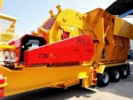 100 ton / Hour Mobile Primary Impact Turbo Crusher